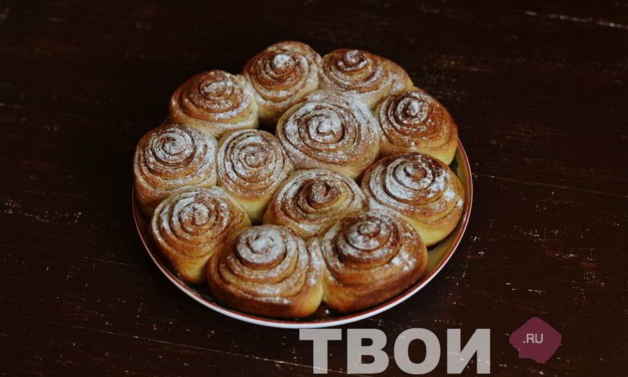 Рецепт булочек с корицей