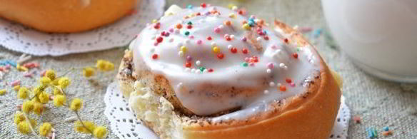 булочки с маковой начинкой