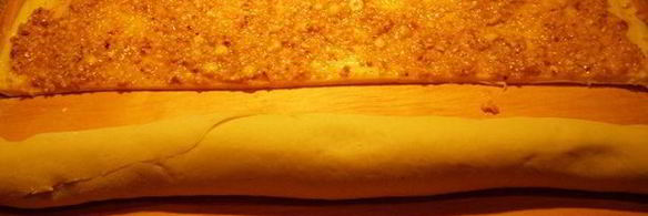 булочки с ореховой начинкой