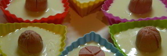 булочки с сосисками