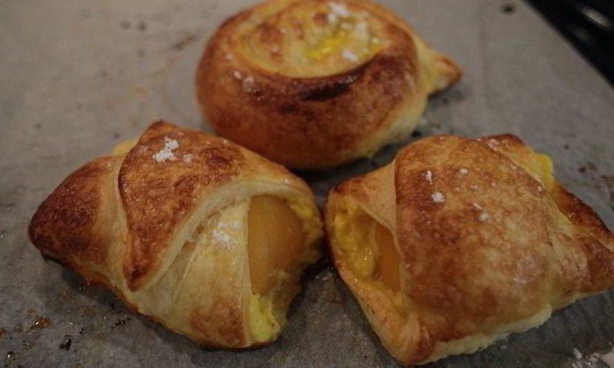 Рецепт датских круассанов