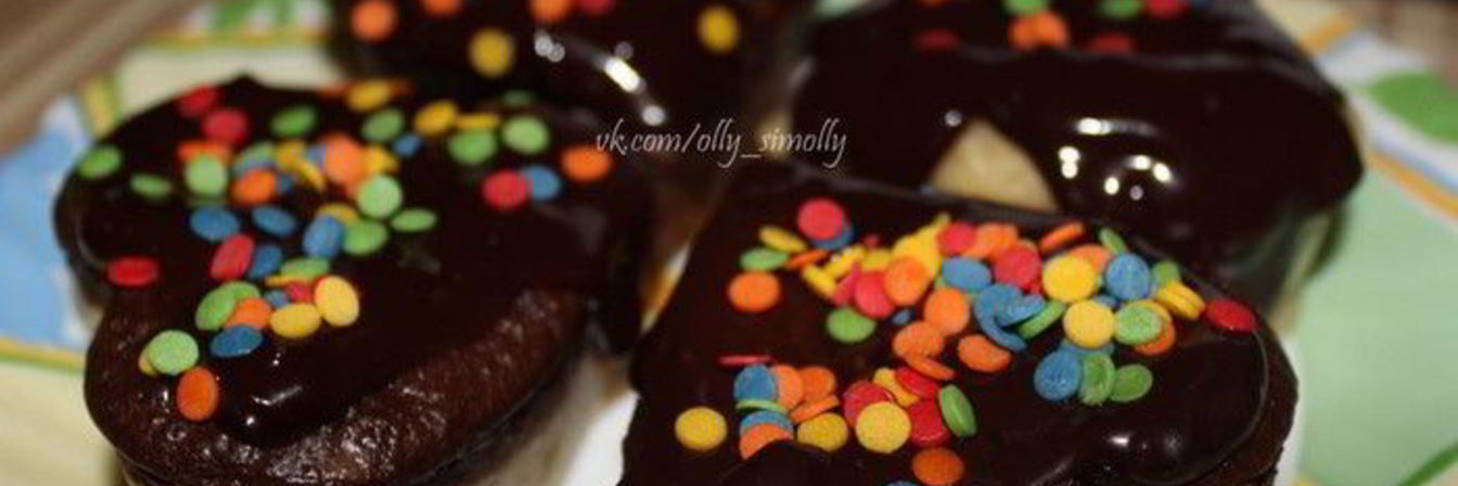 Двухслойные овсяные булочки