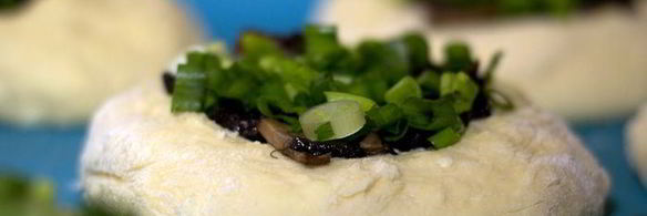 грибные ватрушки