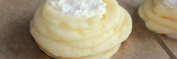 картофельные ватрушки с творожно-сырной начинкой