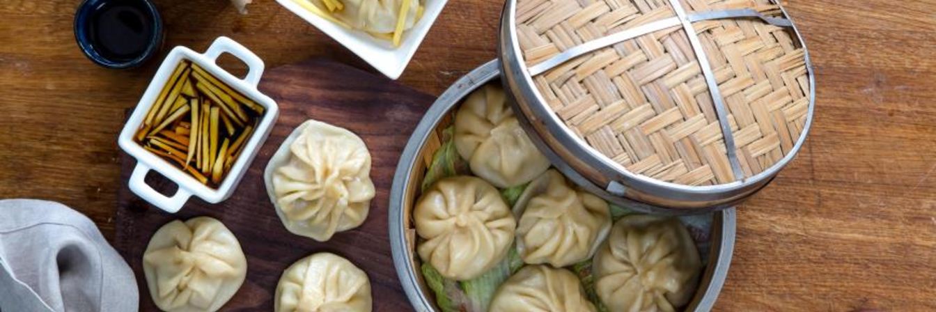 Китайские булочки сяо лунь бао