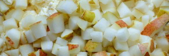 королевская ватрушка с грушами