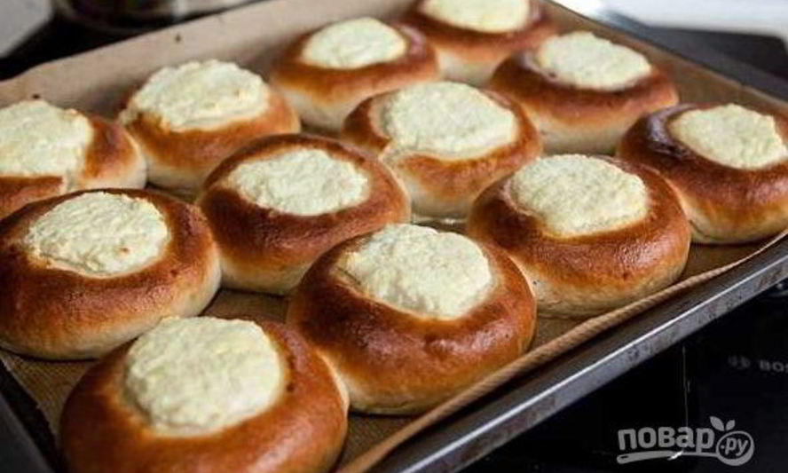 Рецепт королевских ватрушек с творогом