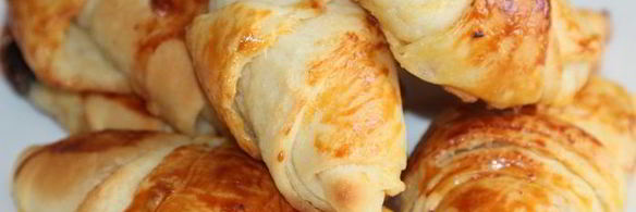 круассаны с шоколадом