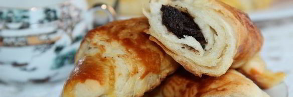 круассаны с шоколадом