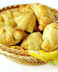 Круассаны с сыром