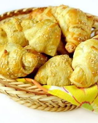 Круассаны с сыром