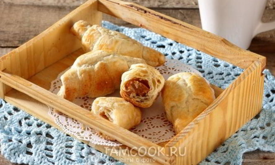 Рецепт круассанов со сгущенкой