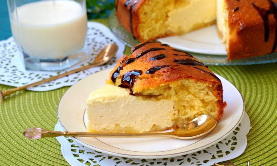 Рецепт ленивой ватрушки с творогом