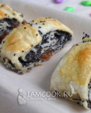 Маленькие булочки с маком