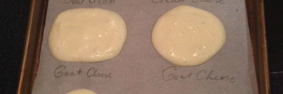 облачные булочки с козьим сыром