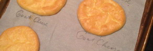 облачные булочки с козьим сыром