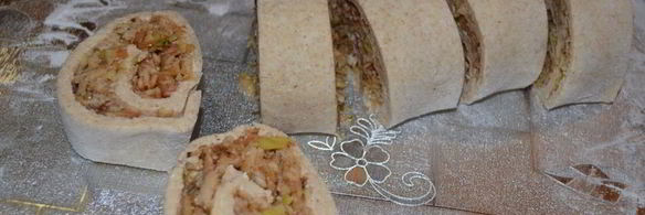 ореховые булочки с корицей