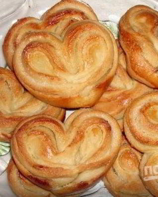 Плюшки с сахаром