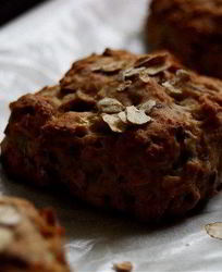 Постные банановые булочки