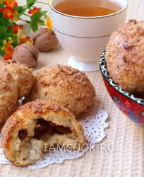 Постные булочки с корицей