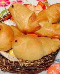 Постные булочки-Жаворонки