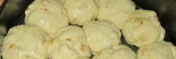 сдобные булочки на кефире