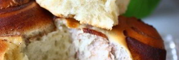 сдобные булочки с какао к завтраку