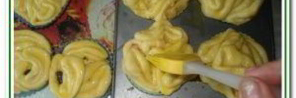 сдобные булочки с разной начинкой