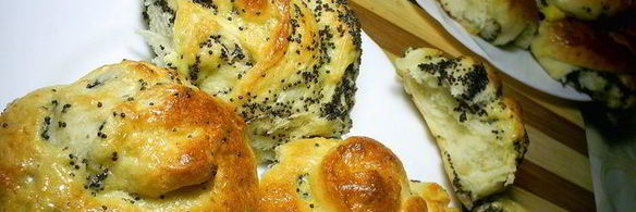 творожные булочки маковые узелки