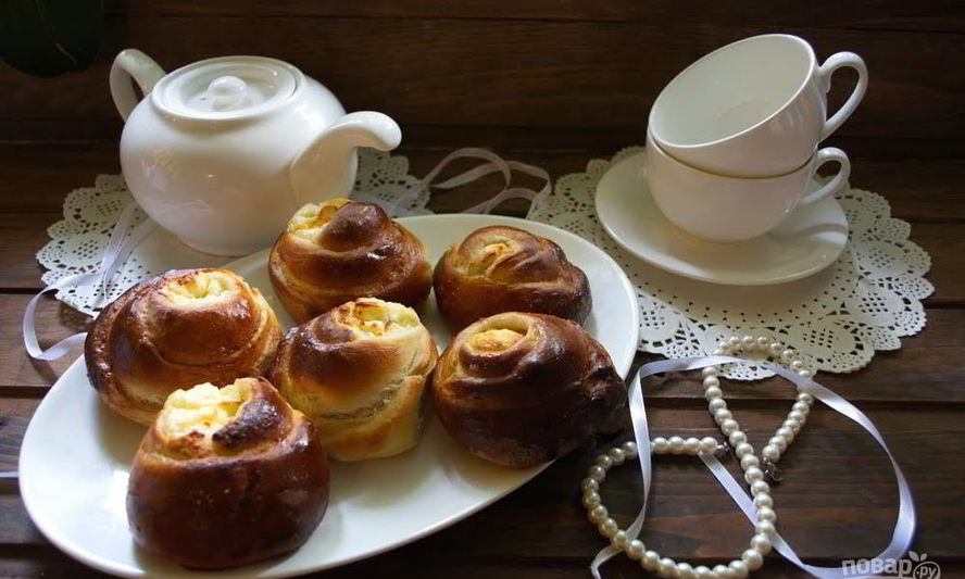 Рецепт ватрушек с творогом