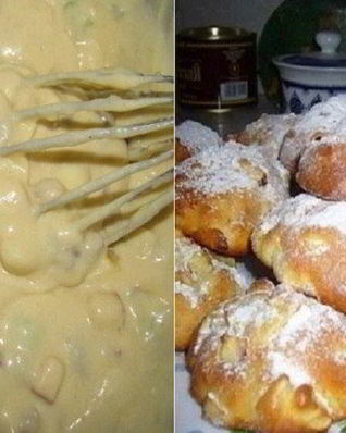 Яблочные булочки