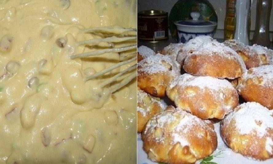 Рецепт яблочных булочек