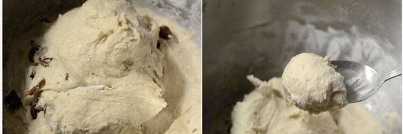 заварные пшенично-ржаные булочки с изюмом