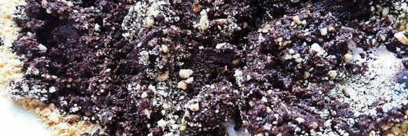 быстрый кокосово-шоколадный рулет