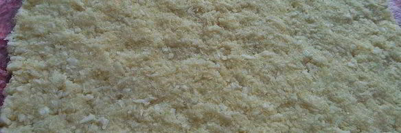 быстрый кокосово-шоколадный рулет