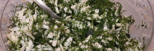 быстрые слойки с брынзой и зеленью