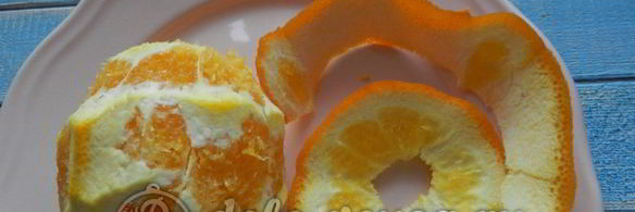 апельсиновый чизкейк