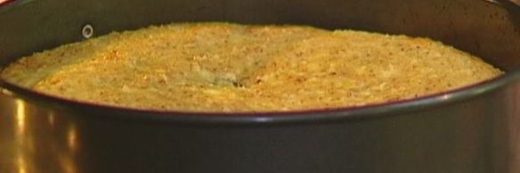 австрийский чизкейк с миндалем и изюмом