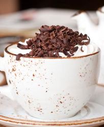 Чизкейк из домашнего творога с шоколадом