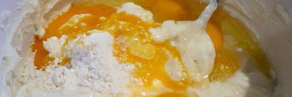 чизкейк с печеными яблоками