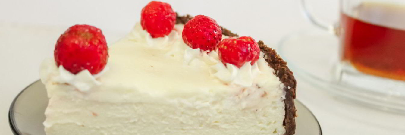 Чизкейк с шоколадной основой