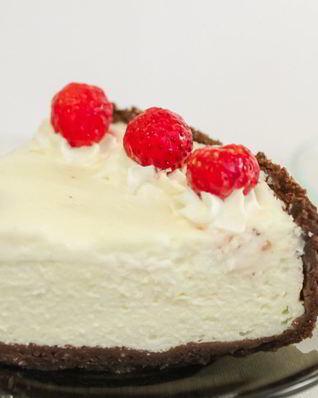 Чизкейк с шоколадной основой