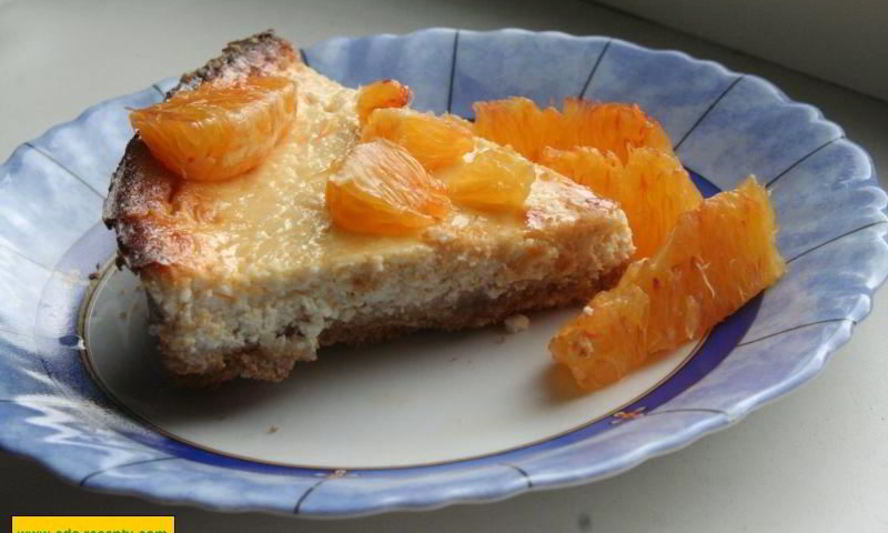 Рецепт чизкейка с творогом с выпечкой