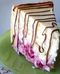 Чизкейк с вишней