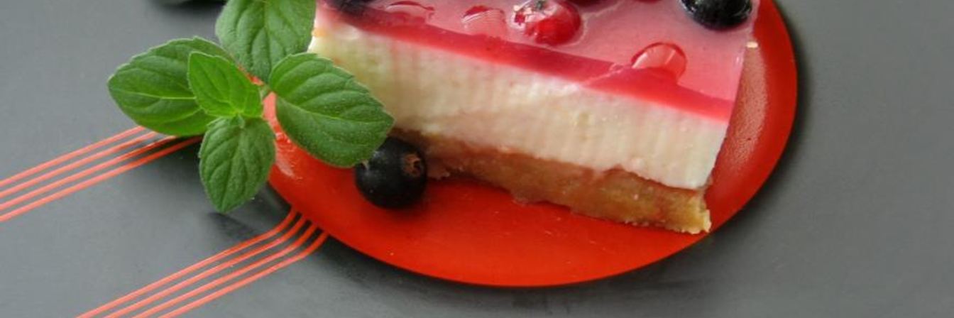 Чизкейк с ягодами