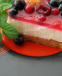 Чизкейк с ягодами