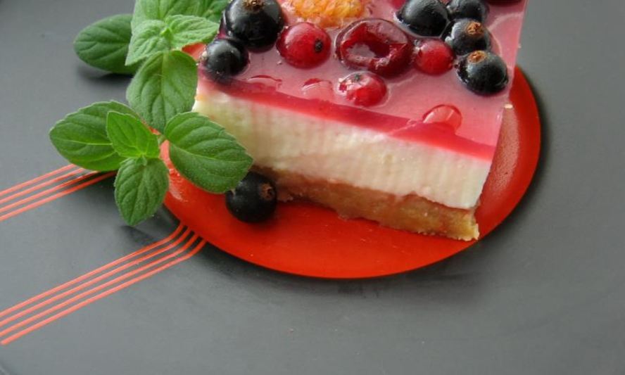 Рецепт чизкейка с ягодами