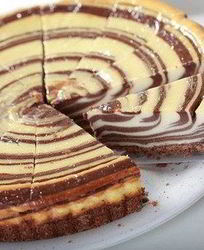 Чизкейк Зебра с апельсиновым ликером