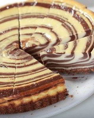 Чизкейк Зебра с апельсиновым ликером