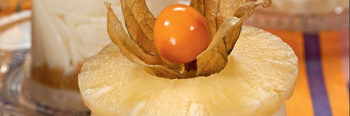 Чизкейки с ананасами